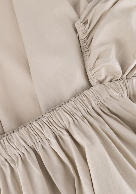 GESTUZ Mini robe LIZAGZ LINEN SHORT DRESS en beige - large