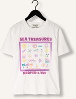 HARPER & YVE T-shirt SEASTREASURES-SS Écru HARPER & YVE T-shirt SEASTREASURES-SS Écru - medium
