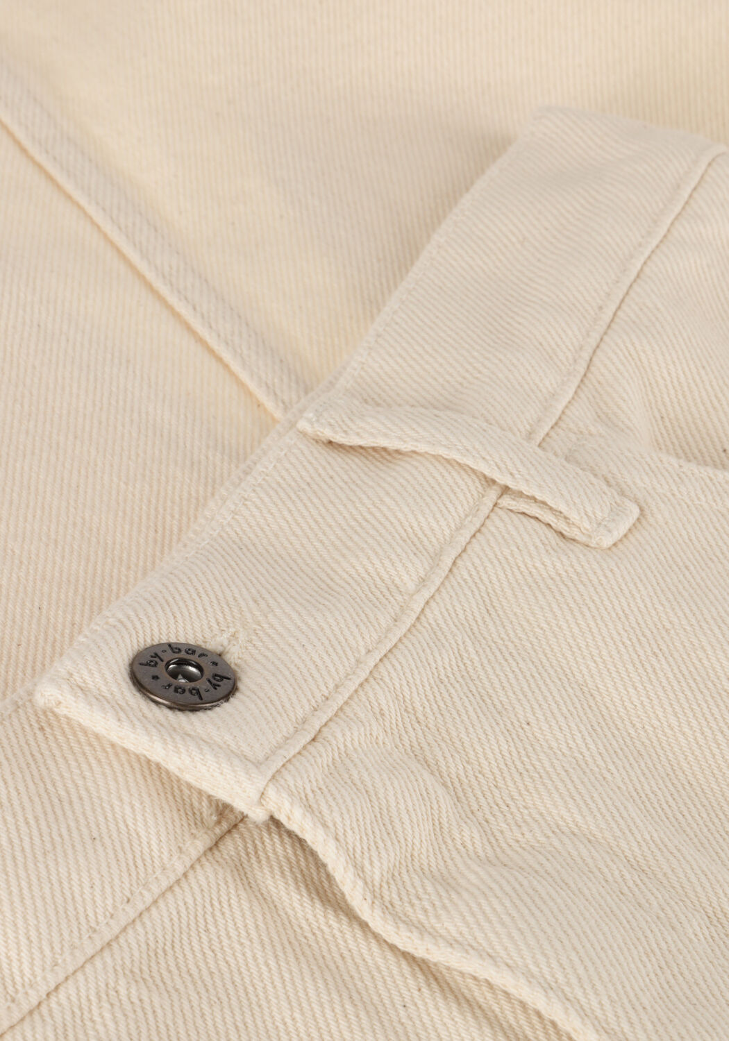 BY-BAR Jupe midi ELBA TWILL SKIRT &Eacute;cru - large