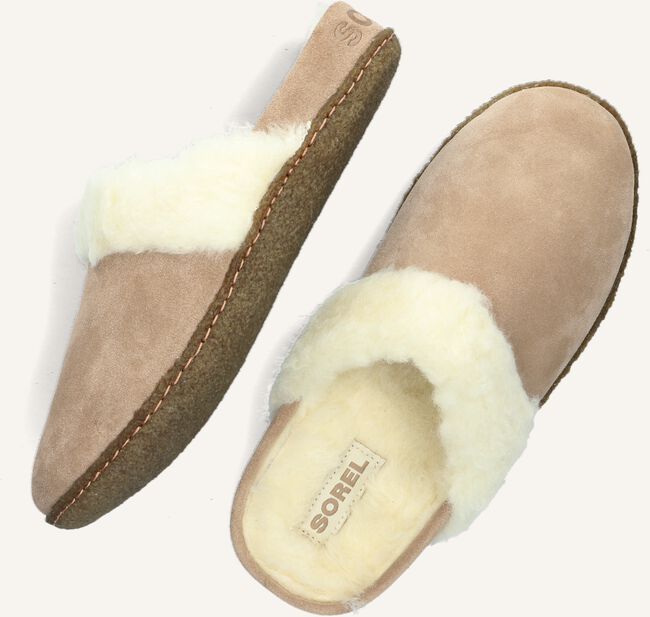 SOREL NAKISKA SLIDE Chaussons en taupe Omoda - Main Image