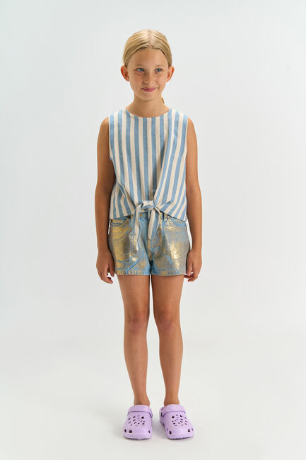 THE NEW Haut TNTALIA en bleu - large