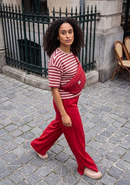 MSCH COPENHAGEN Haut MSCHCESSALIA TEE en rouge - large