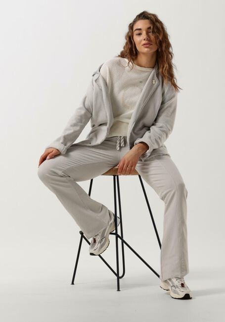 10DAYS Pantalon évasé FLARED JOGGER en gris - large