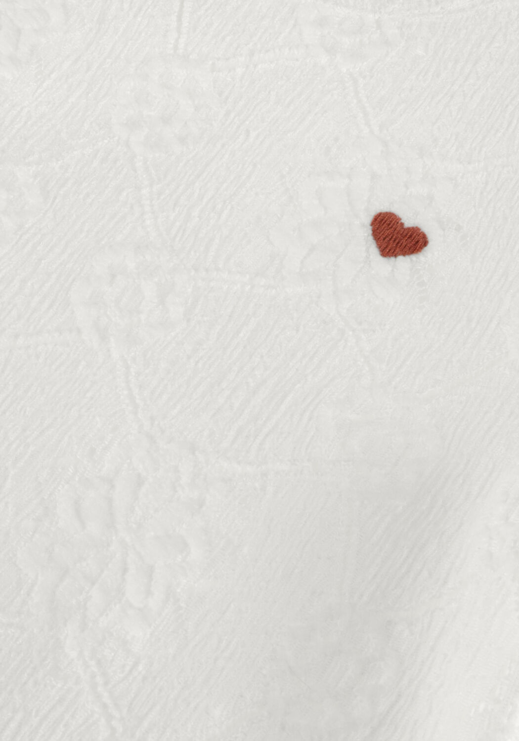 Gebroken wit LOOXS T-shirt LACE TOP - large