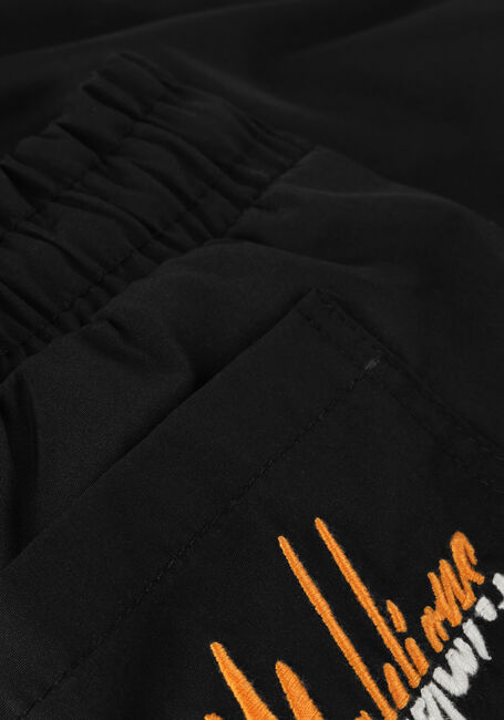 MALELIONS Shorts de bain SPLIT SWIM SHORTS en noir - large