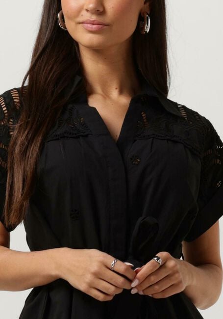 SUNCOO Robe midi COCO en noir - large