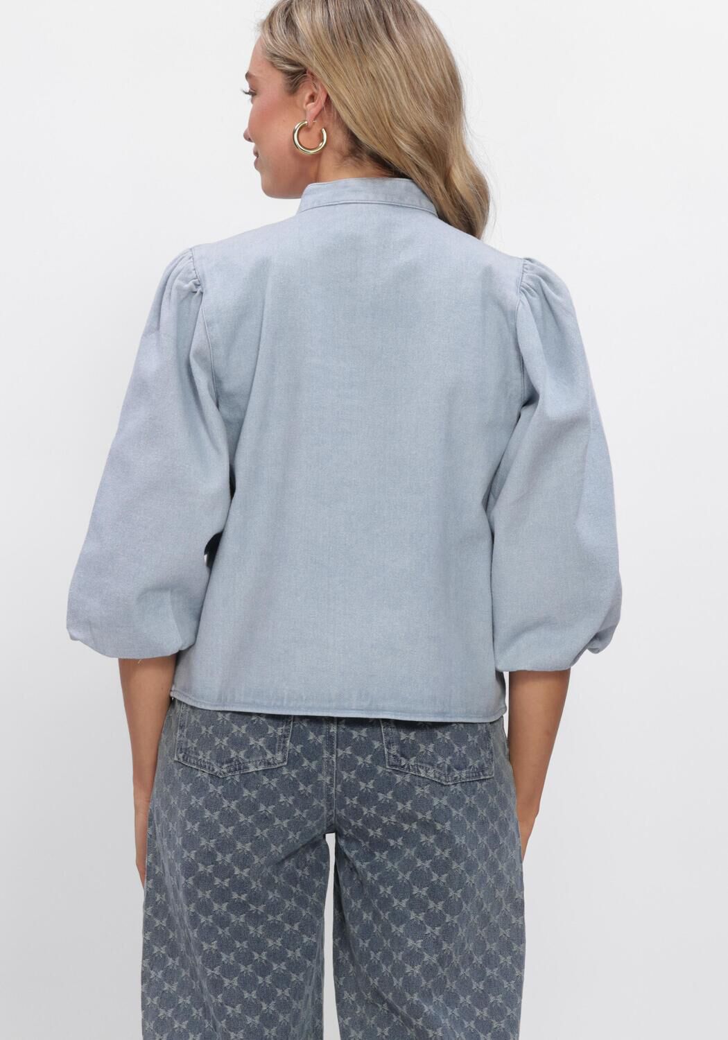 MINUS MSNEW SOLENE DENIM SHIRT Blouses en bleu - large