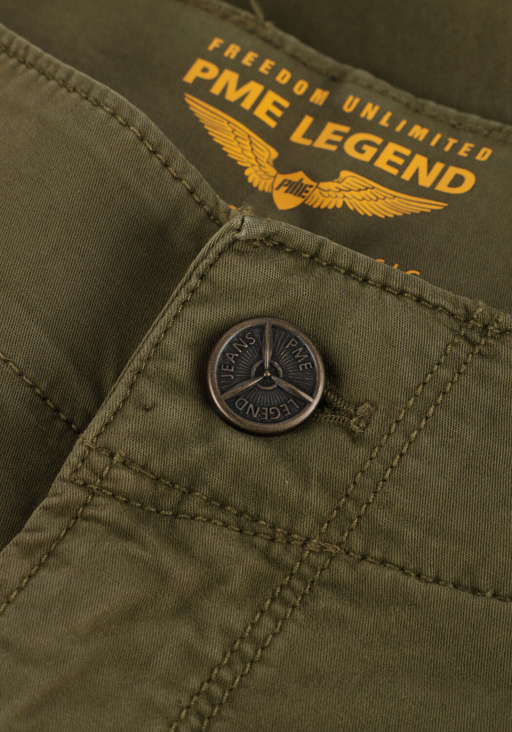 Groene PME LEGEND Korte broek NORDROP CARGO SHORTS STRETCH TWILL - large