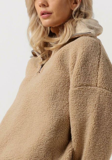 PENN & INK Pull PULLOVER TEDDY Sable - large