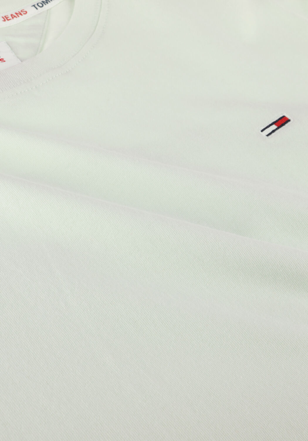 TOMMY JEANS T-shirt TJM CLSC SOLID TEE Menthe - large