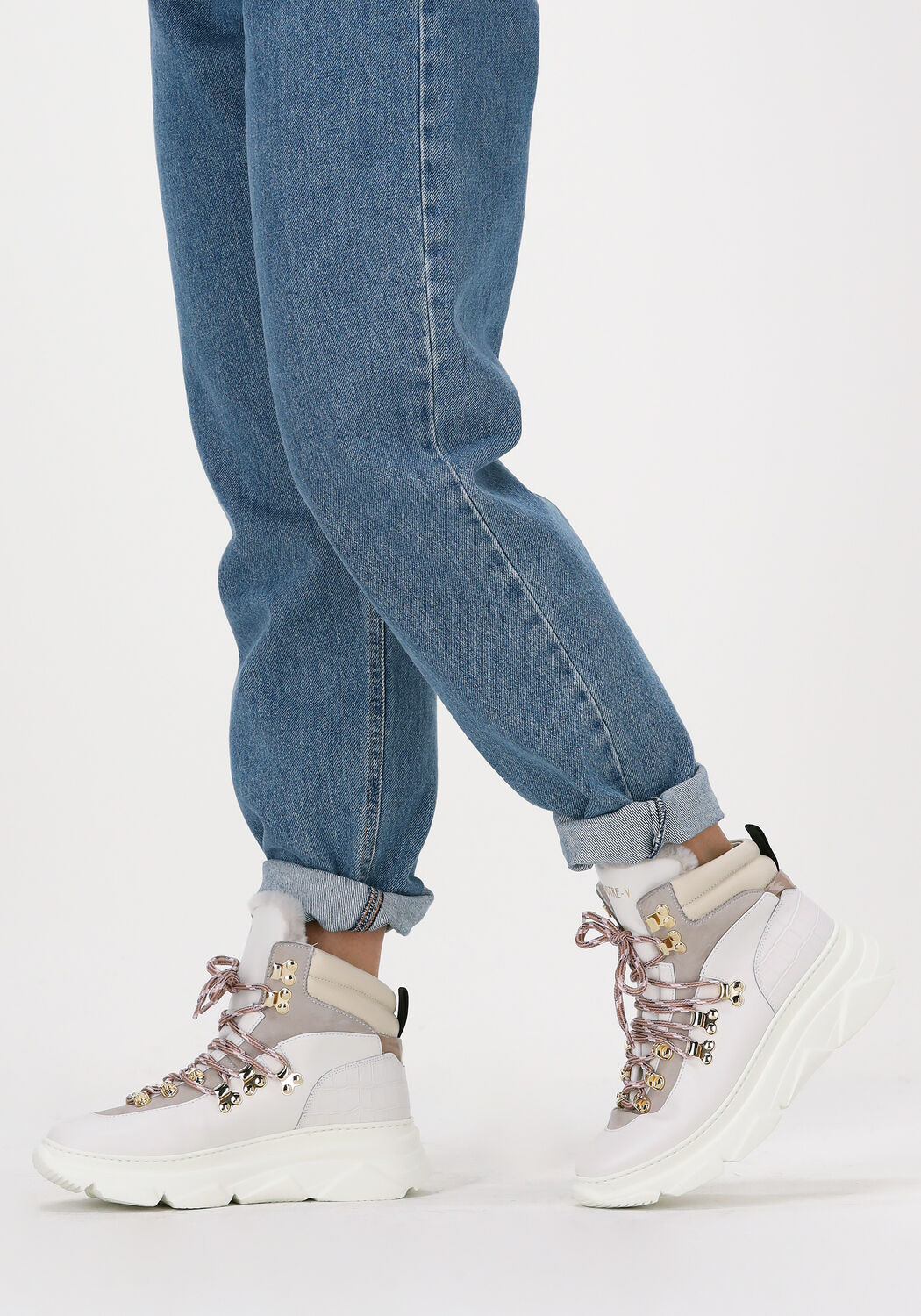 Witte NOTRE-V Sneakers 634-D - large