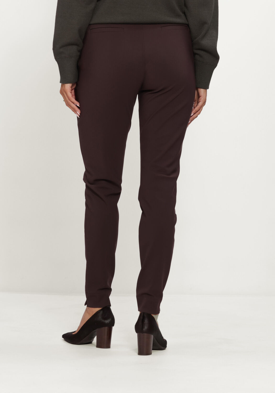 Bordeaux STUDIO ANNELOES Pantalon Downstairs winter bonded trousers - large