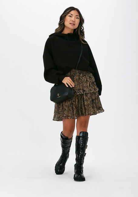 Zwarte HUNKON Trui 451 SARA SWEAT HOODIES - large