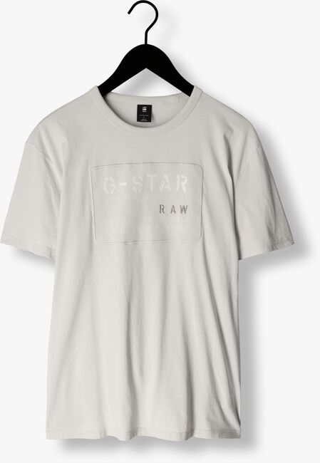 G-STAR RAW T-shirt APPLIQUE MULTI TECHNIQUE R T en gris - large