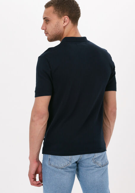 THE GOODPEOPLE Polo PLAN Bleu foncé - large