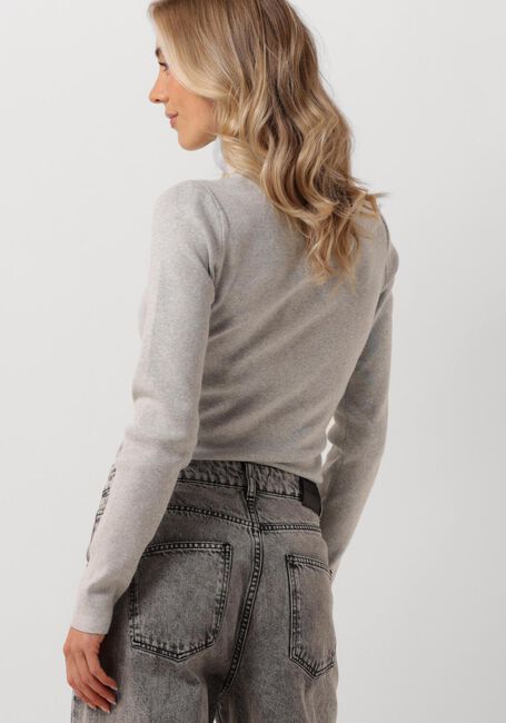 PENN & INK Col roulé 270 JUMPER en gris - large