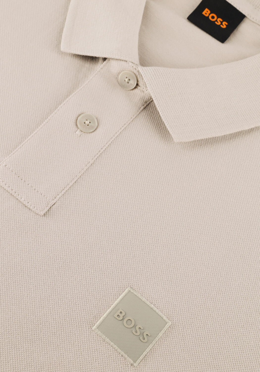 BOSS ORANGE Polo PASSENGER en beige - large