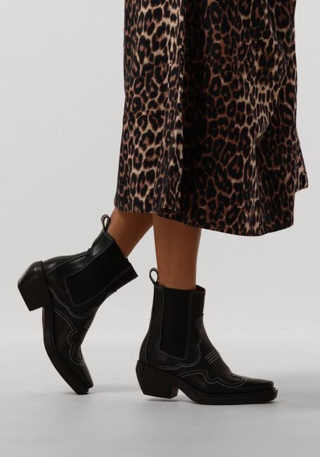 Zwarte COPENHAGEN STUDIOS Enkellaarsjes CPH232 Zwarte COPENHAGEN STUDIOS Enkellaarsjes CPH232 - large