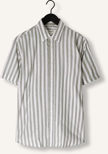 Beige SELECTED MEN Casual overhemd SLHREGNEW-LINEN SHIRT SS CLASSIC Beige SELECTED MEN Casual overhemd SLHREGNEW-LINEN SHIRT SS CLASSIC - large