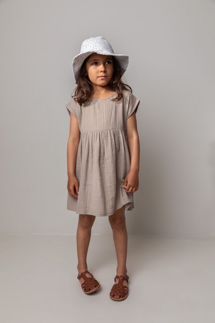 MARMAR COPENHAGEN Mini robe DOVANA en marron - large