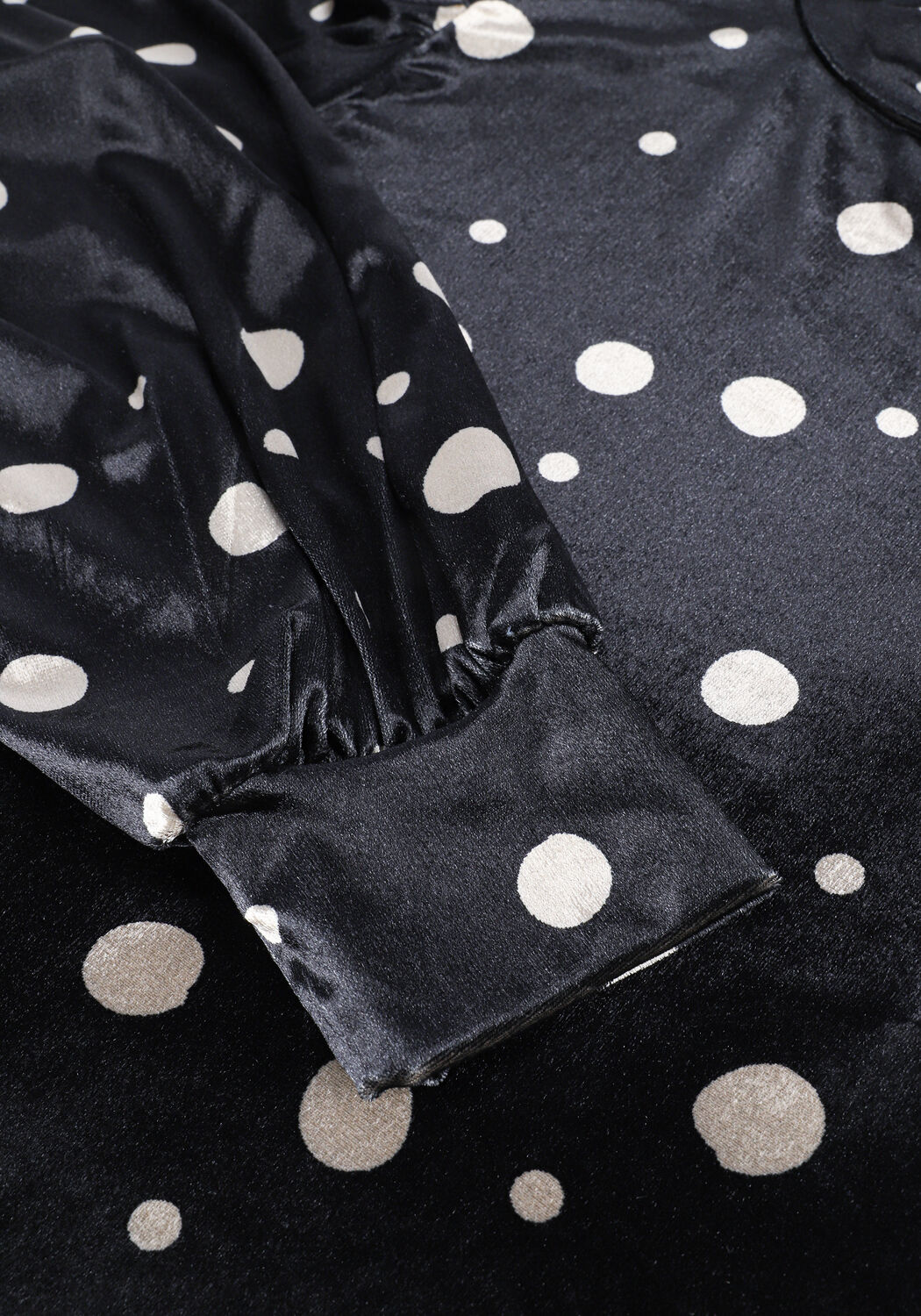 Zwarte HUNKON  MADDIE BLOUSE - large