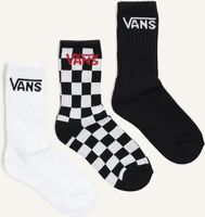 Zwarte VANS Beenmode BY CLASSIC CREW YOUTH BLACK CHECKERBOARD - medium