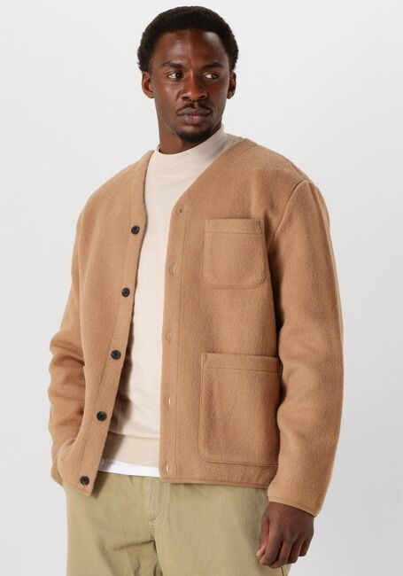 Camel ANERKJENDT  AKSIGURD BOILED WOOL - large