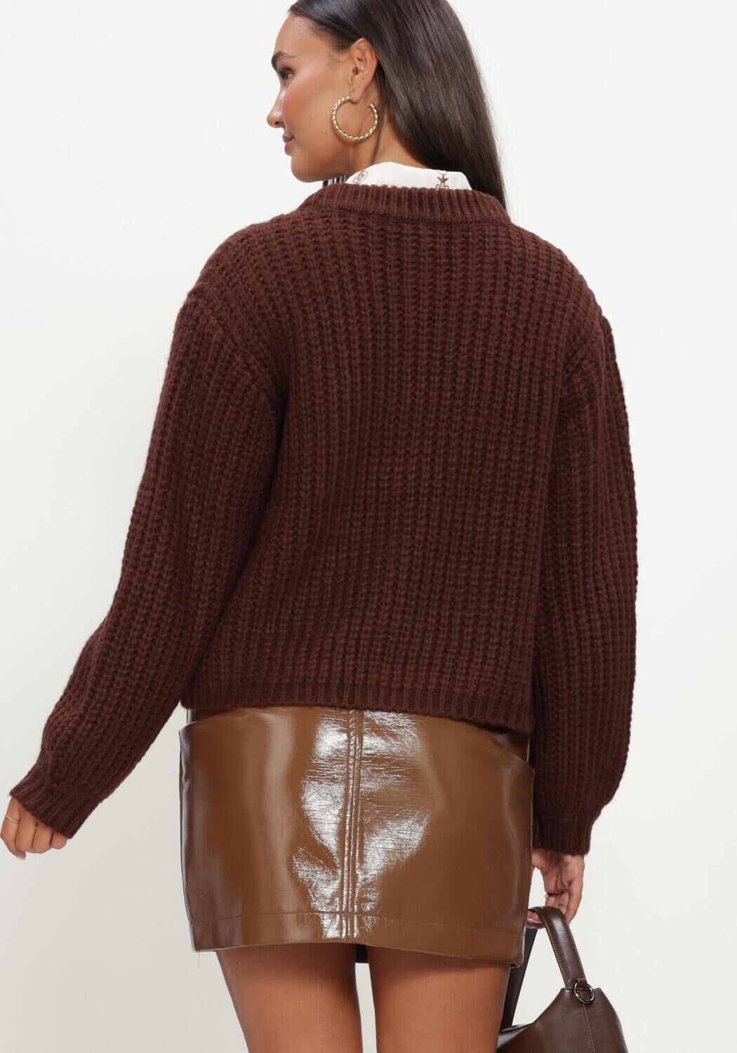 Gebroken wit YDENCE Trui CARDIGAN IRENE - large