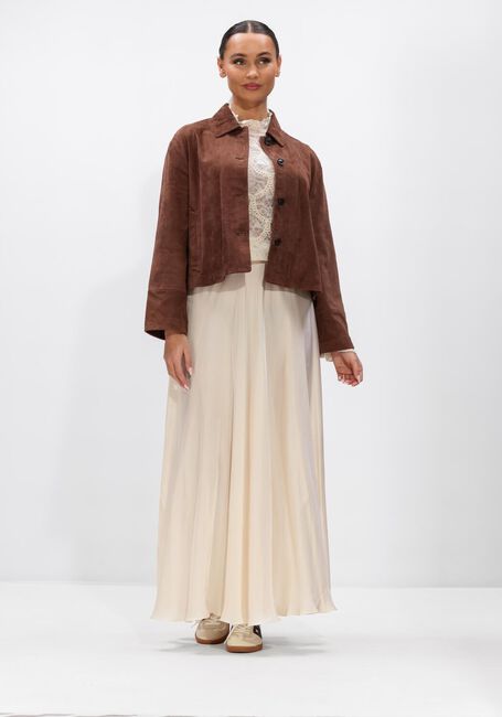 STUDIO AR Jack ELAINE GOAT SUEDE en marron - large