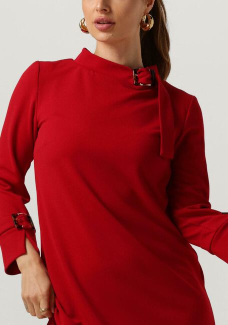 ANA ALCAZAR Mini robe DRESS BUCKLE en rouge - large