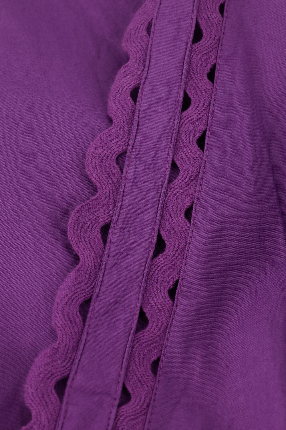 ANTIK BATIK Mini robe RODA MINI DRESS en violet - large