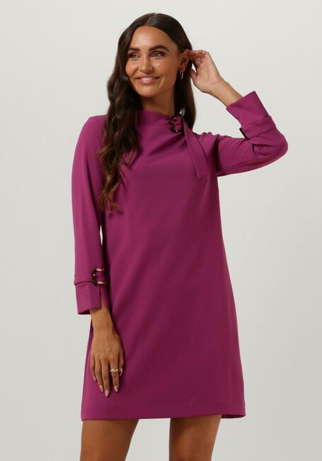 ANA ALCAZAR Mini robe DRESS BUCKLE Lilas - large