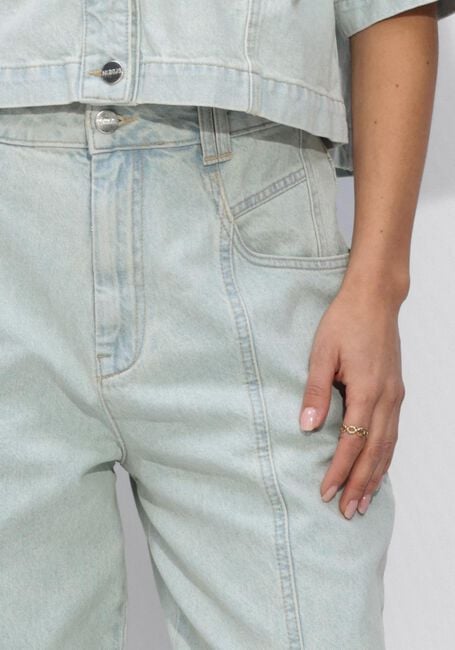Lichtblauwe NUKUS Wide jeans BLAIR PANTS - large