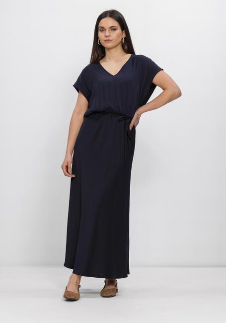 Blauwe BEAUMONT Maxi jurk AYMEE DRESS - large
