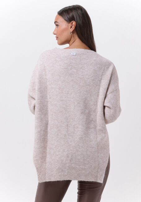 PENN & INK Pull PULLOVER SPLITT en gris - large