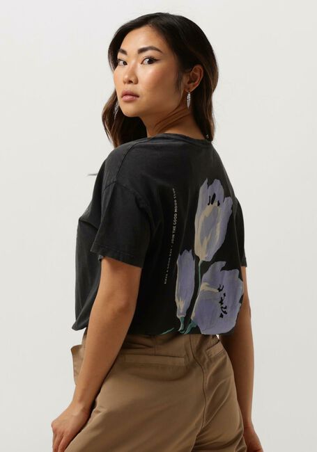 Grijze CATWALK JUNKIE T-shirt TS TULIPS - large