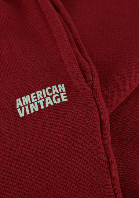 AMERICAN VINTAGE Pantalon de jogging IZUBIRD B en rouge - large