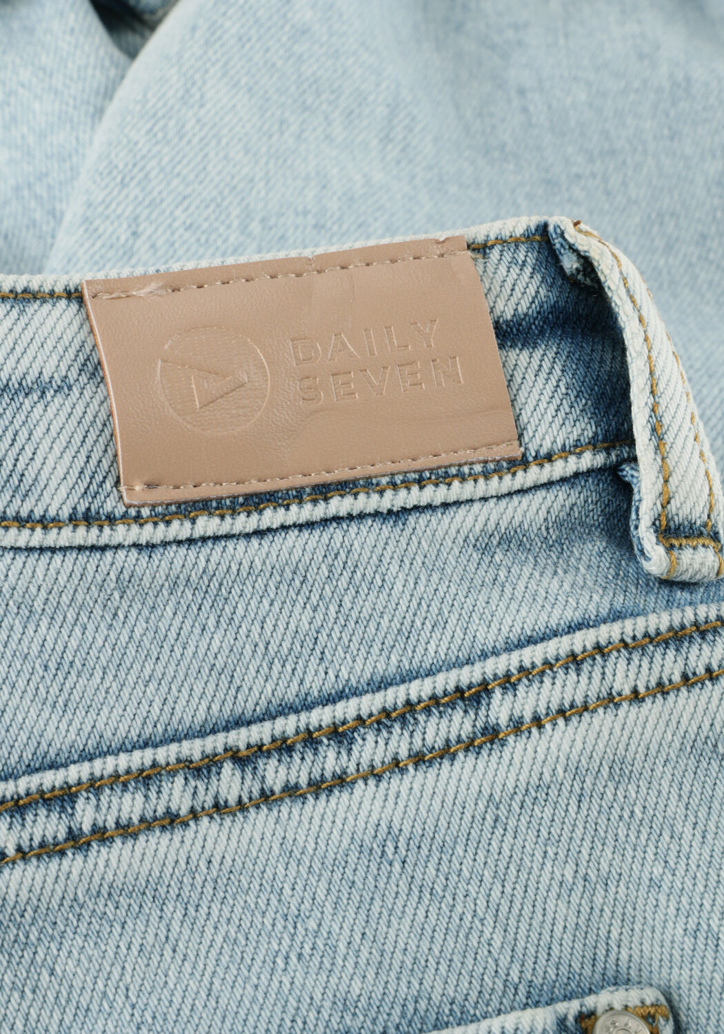 Lichtblauwe DAILY7 Broeken/jumpsuits DENIM BARREL FIT - large