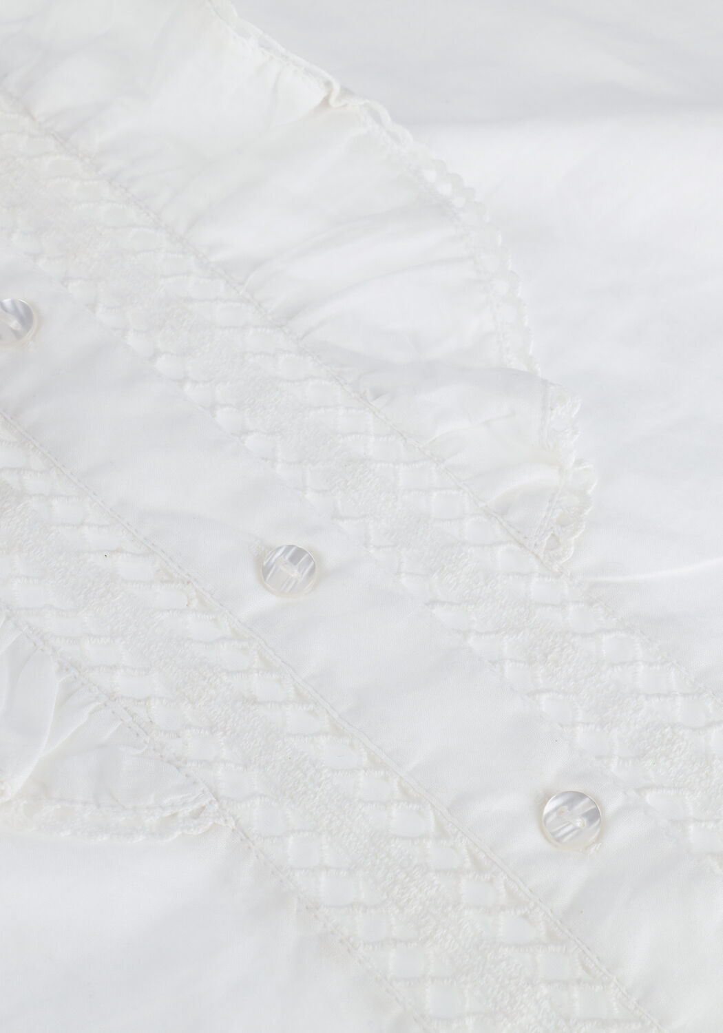 Gebroken wit LOLLYS LAUNDRY  RIKSHAW SHIRT - large