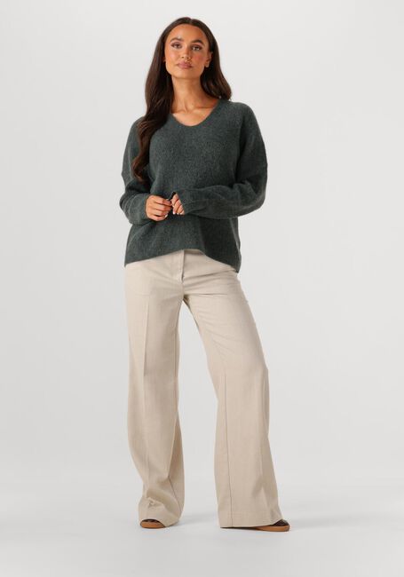 Groene MOS MOSH Trui MMTHORA V-NECK KNIT - large