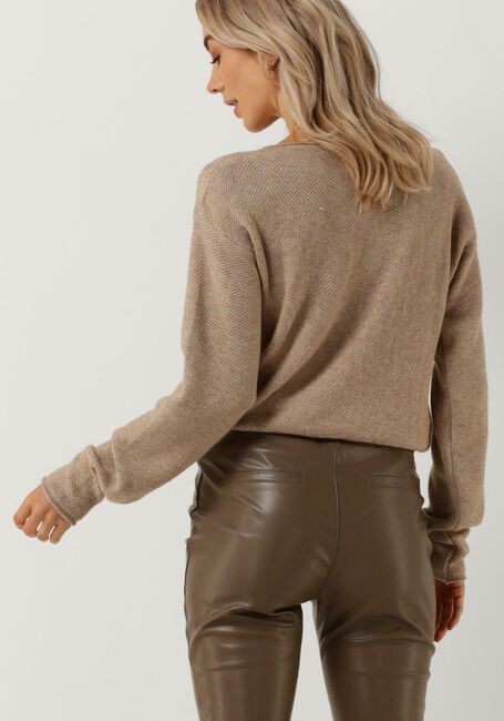 SIMPLE Pull ELLENA KNIT-VIS-22-3 en gris - large