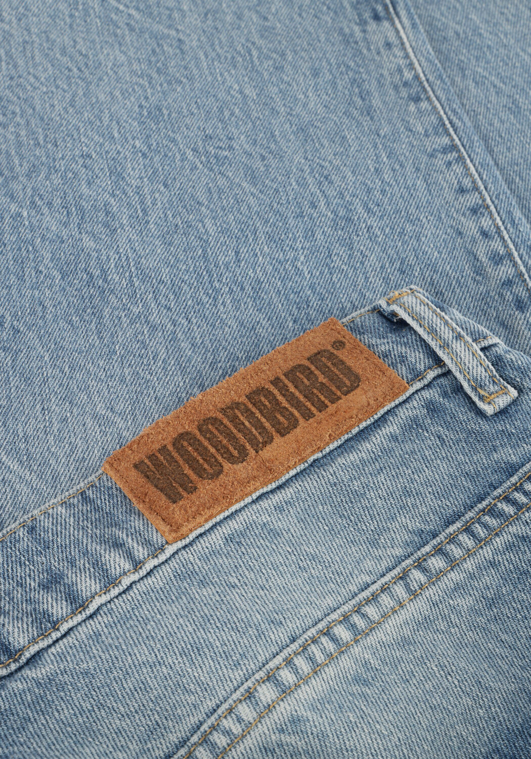 WOODBIRD Wide jeans WBLEROY ARCTIC JEANS Bleu clair - large