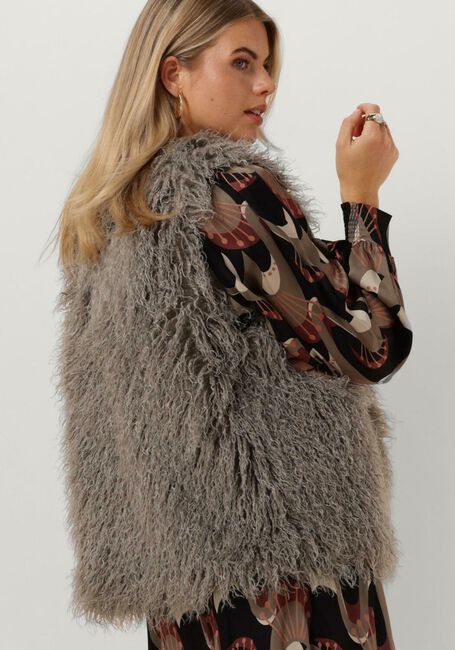 Bruine SUMMUM Gilet GILET FAUX FUR - large