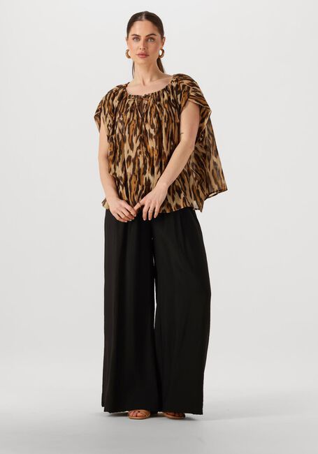LOUIZON Pantalon large WILLIANA en noir - large