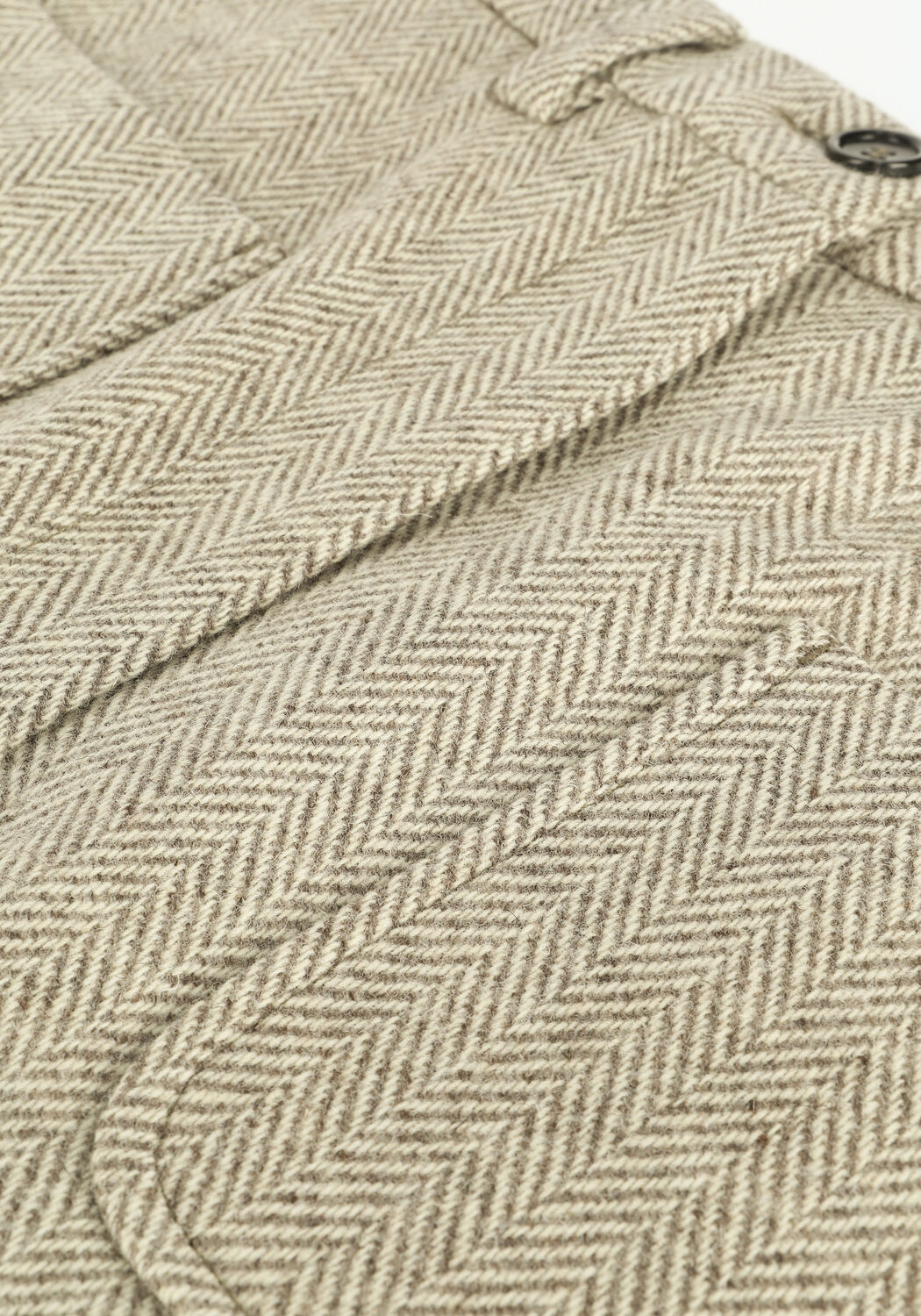 VANILIA Mini-jupe NATURAL WOOL SKIRT en beige - large