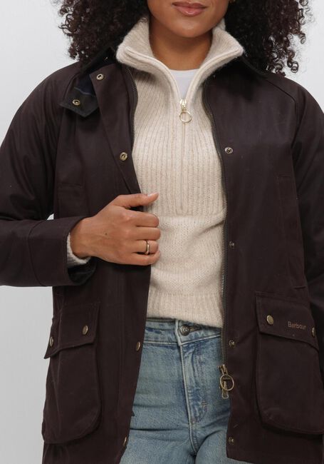 Bruine BARBOUR Jack ACORN WAX JACKET - large