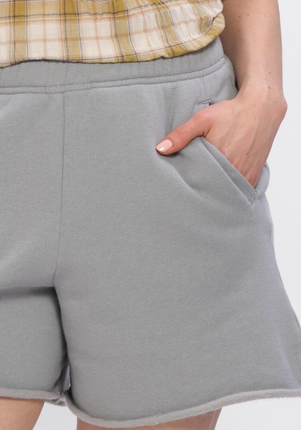 PENN & INK Pantalon courte SHORTS en gris - large