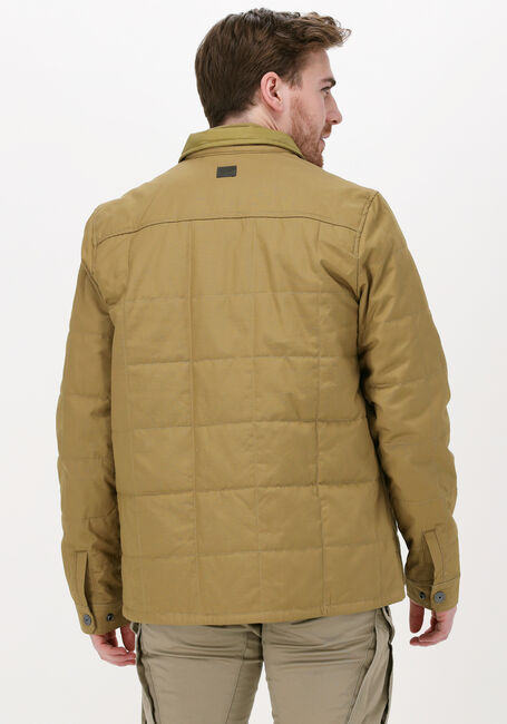 G-STAR RAW Veste matelassé POSTINO QUILTED OVERSHIRT en camel - large