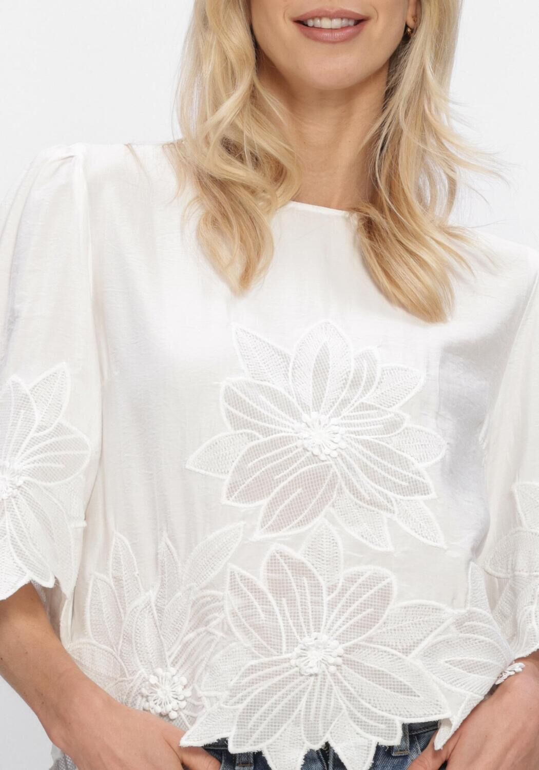 Y.A.S. YASMORI 2/4 TOP Hauts & T-shirts en blanc - large