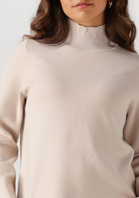 OBJECT Pull OBJREYNARD HIGH NECK PULLOVER en beige - large